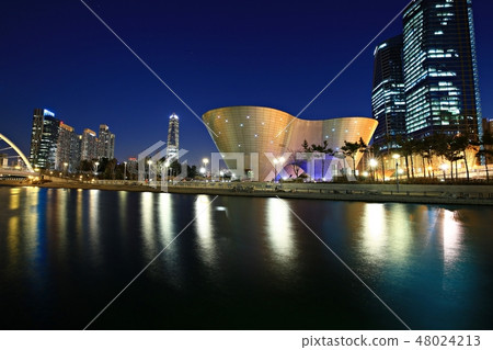 New Town, City, Songdo, Tribow 48024213