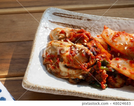 Korean food oyster 48024683