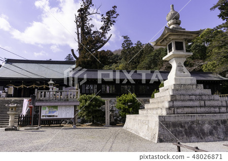 Okayama Kibitsu Hiko Shrine worship hall Okayama Kibitsu Hiko Shrine worship hall 48026871