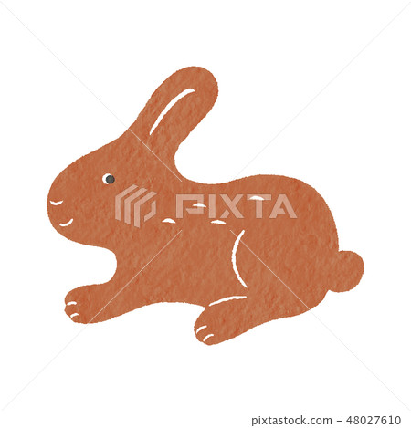 Brown rabbit - Stock Illustration [48027610] - PIXTA