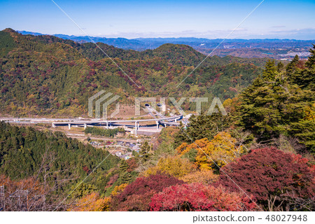 (Tokyo) The autumn leaves Takao Hachioji Junction 48027948