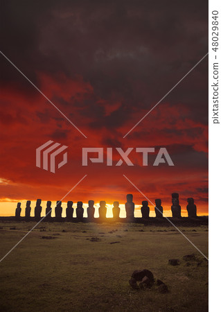 Easter island Easter island 48029840