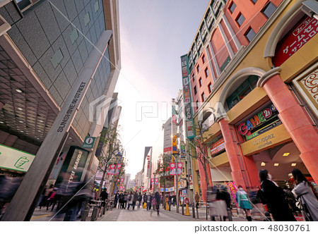 Tokyo's cityscape landscape in Japan Ikebukuro sunshine 60 streets (pedestrian heaven) etc desire Tokyo's cityscape landscape in Japan Ikebukuro sunshine 60 streets (pedestrian heaven) etc desire 48030761