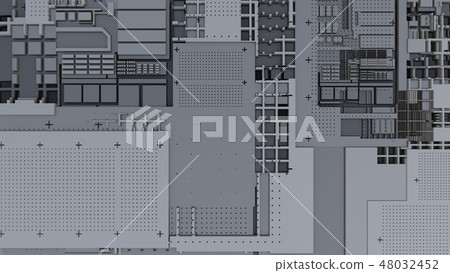 3d render Abstract Technology Background With Cubes 3d render Abstract Technology Background With Cubes 48032452
