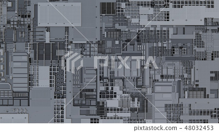 3d render Abstract Technology Background With Cubes 3d render Abstract Technology Background With Cubes 48032453