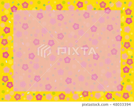 Plum Frame - Stock Illustration [48033394] - PIXTA