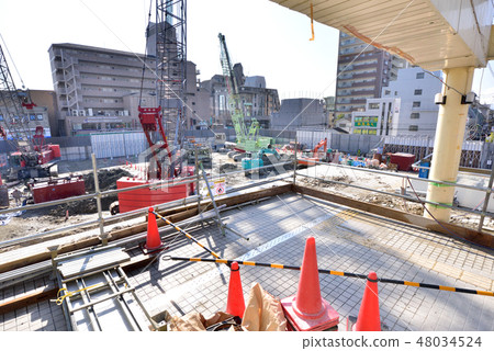 Tsukaguchi Town先生3號拆除工作兵庫縣尼崎射擊2019年2月6日 Tsukaguchi Town先生3號拆除工作兵庫縣尼崎射擊2019年2月6日 48034524