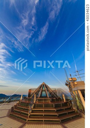 Morning landscape from Inasama [Nagasaki prefecture Nagasaki city] 48034623