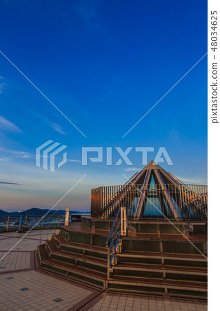 Morning landscape from Inasama [Nagasaki prefecture Nagasaki city] 48034625