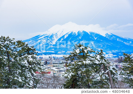 來自弘前城堡的Iwakiyama 48034648