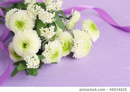 Supplied flowers and Japanese paper Supplied flowers and Japanese paper 48034826