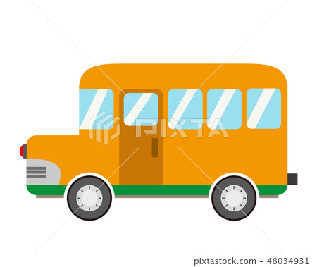 Bus car sightseeing bus small bus 48034931