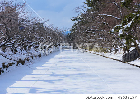 Hirosaki castle moat Hirosaki castle moat 48035157