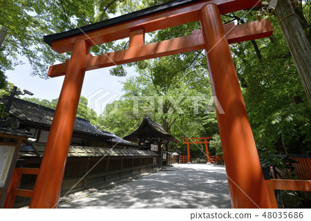 Kawai Shrine torii Kawai Shrine torii 48035686