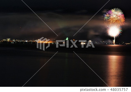 Karatsu fireworks festival 48035757