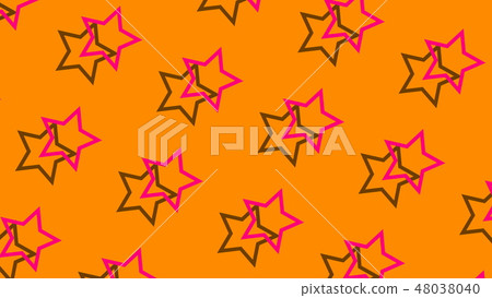 Abstract pattern with star shapers, bright modern 3d render background, computer generated Abstract pattern with star shapers, bright modern 3d render background, computer generated 48038040