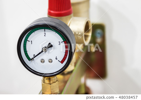 pressure gauge for measuring installed in water or gas systems  48038457