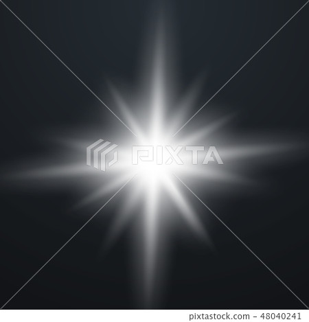 Glowing light effect  48040241