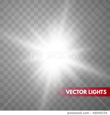 Glowing light effect Glowing light effect 48040556