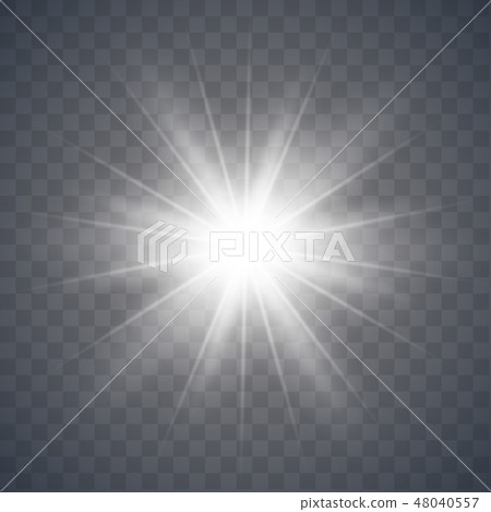 Glowing light effect  48040557
