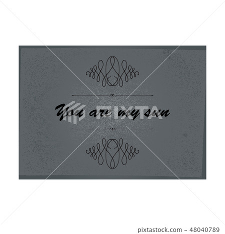 You Are My Sunshine cute cartoon background. Happy doodle card for your design. Bright and beautiful You Are My Sunshine cute cartoon background. Happy doodle card for your design. Bright and beautiful 48040789