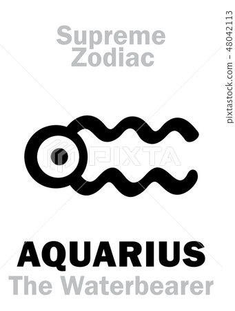 Astrology: Supreme Zodiac: AQUARIUS (The Waterbearer) 48042113