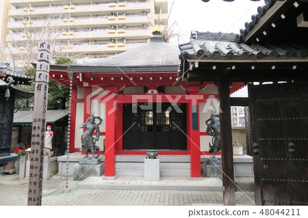 [近畿36武道聖地] 7號[西貢49矢志聖地]大阪府大阪市北區瀨津國分寺寺護門堂17號 48044211