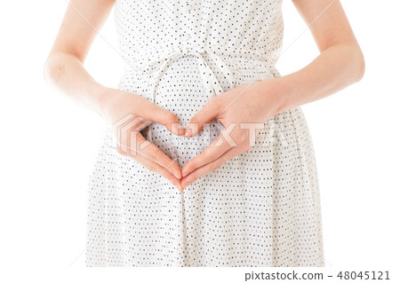 Pregnant young lady 48045121