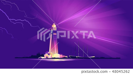 Lighthouse hope sailor 48045262