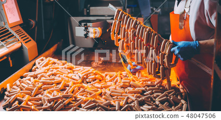 sausage meat production sausage meat production 48047506