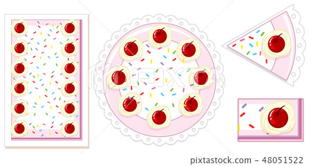 Cake in different shape Cake in different shape 48051522