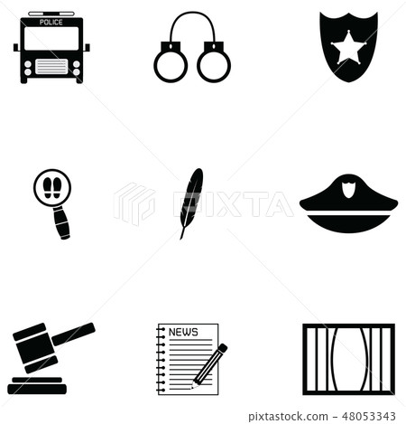 law icon set law icon set 48053343