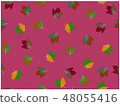 Many two tones leaves seamless wallpaper  48055416