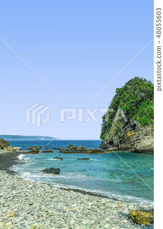 Izushita Tada牛肉沙子滑雪區沿海視圖 Izushita Tada牛肉沙子滑雪區沿海視圖 48055603