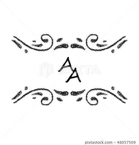 Retro Vintage Insignias or Logotypes set with floral elements and ribbons. Vector design elements 48057509