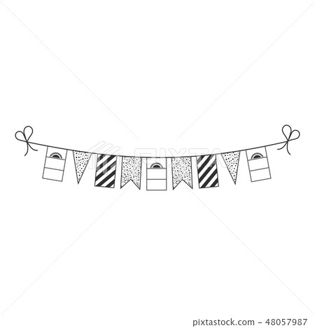 Decorations bunting flags for Malawi national day Decorations bunting flags for Malawi national day 48057987
