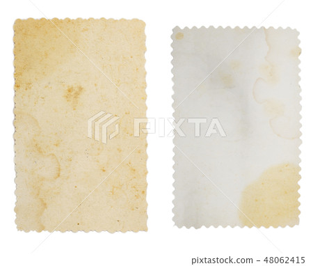 Old paper isolated on white background Old paper isolated on white background 48062415
