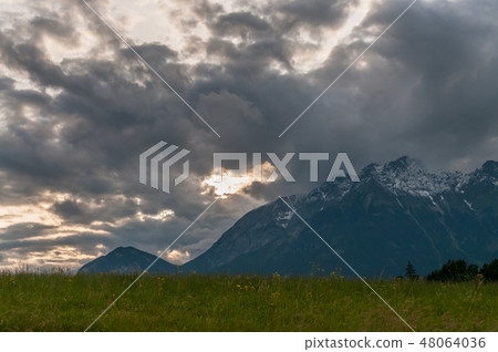 The Austrian Alps near Innsbruck The Austrian Alps near Innsbruck 48064036