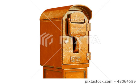 Fire alarm hydrant, close view 48064589