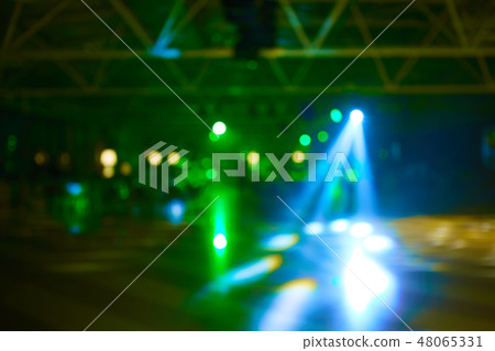 blurred lights on stage, abstract image of concert lighting blurred lights on stage, abstract image of concert lighting 48065331