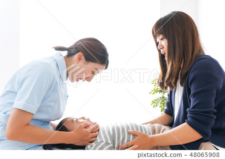 Child and dentist Child and dentist 48065908