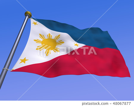 National flag Philippines 48067877