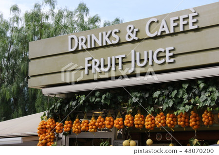 Cafe in front of Pompeii ruins in Italy Cafe in front of Pompeii ruins in Italy 48070200