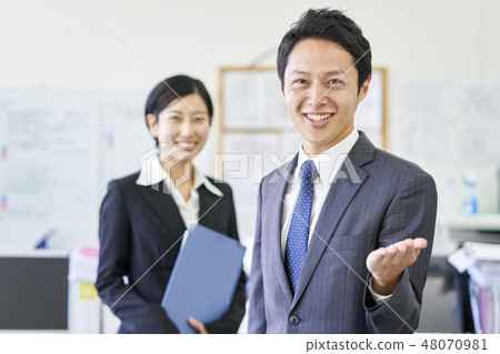 Business Scene Office Company Information Business Scene Office Company Information 48070981