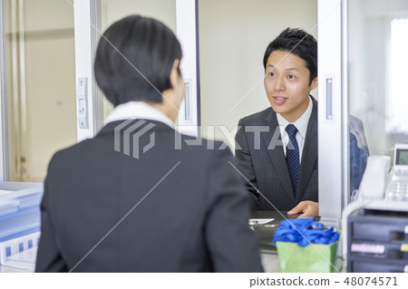 Visit business scene Visit business scene 48074571