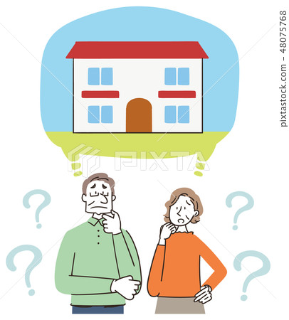 Elderly senior couple housing 48075768