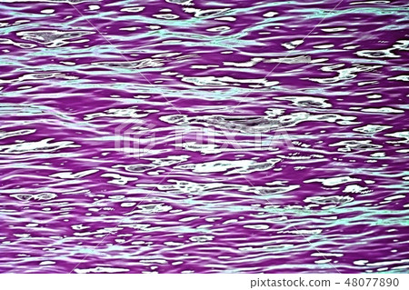 Beautiful reflection on sea surface in close up 48077890