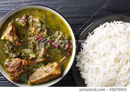 Persian national food meat stew with herbs Persian national food meat stew with herbs 48079042