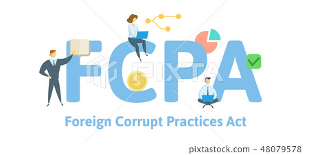 FCPA, Foreign Corrupt Practices Act. Concept with keywords, letters and icons. Flat vector FCPA, Foreign Corrupt Practices Act. Concept with keywords, letters and icons. Flat vector 48079578