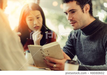 couple caucasian male and asian female happiness couple caucasian male and asian female happiness 48080602